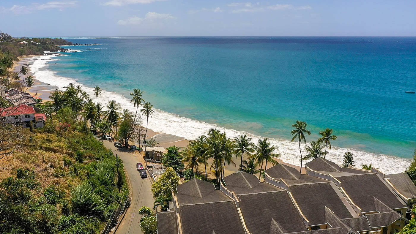 Grafton Beach, Tobago, home of Black Rock Dreams